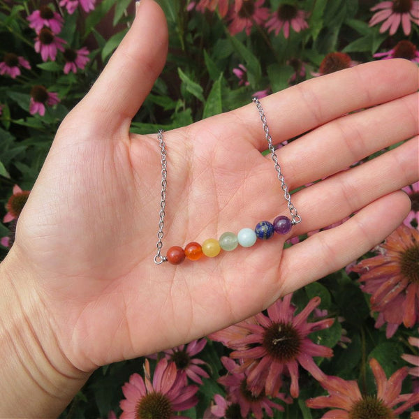 7 Chakra Stone Necklace