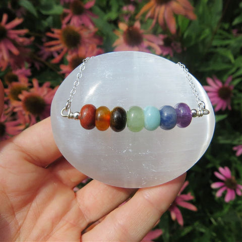 7 Chakra Stone Necklace