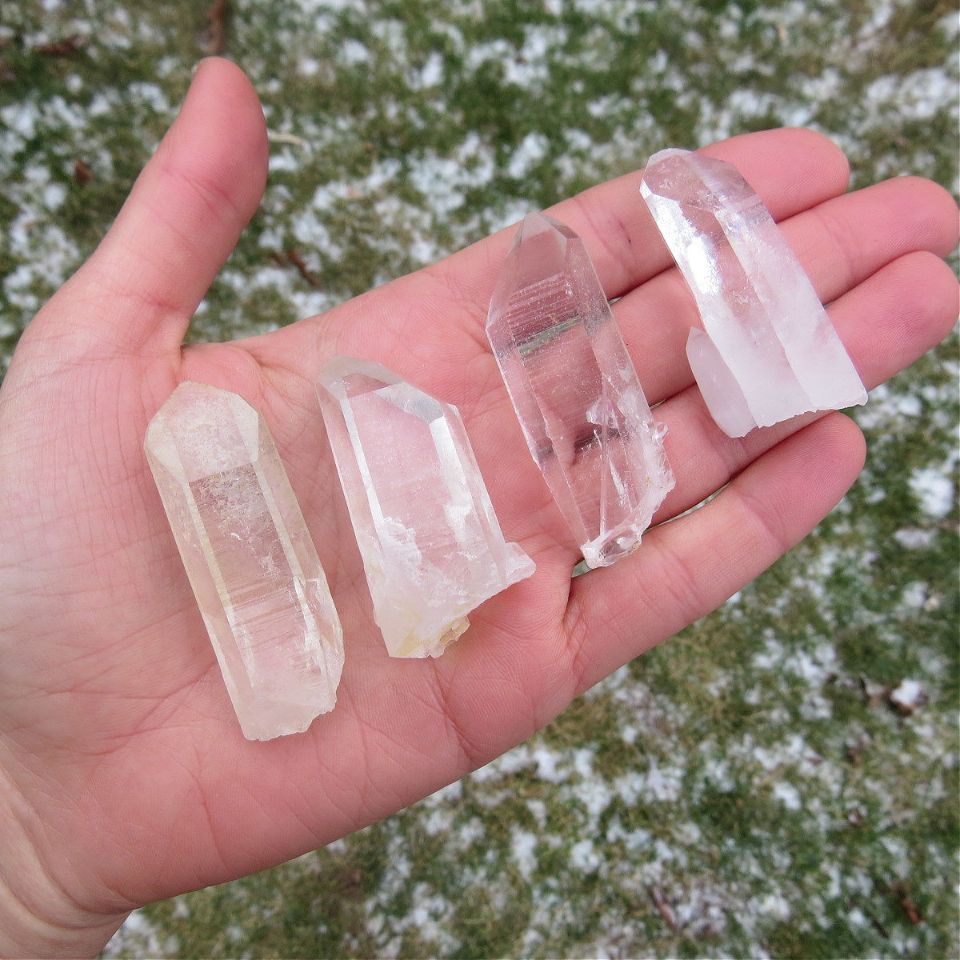 Arkansas Clear Quartz Points