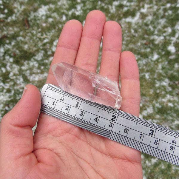 Arkansas Clear Quartz Crystal Point Stone 1.75"