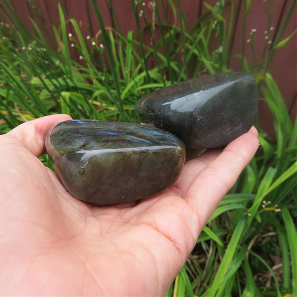 Labradorite Crystal Freeform Standing Stone 2"