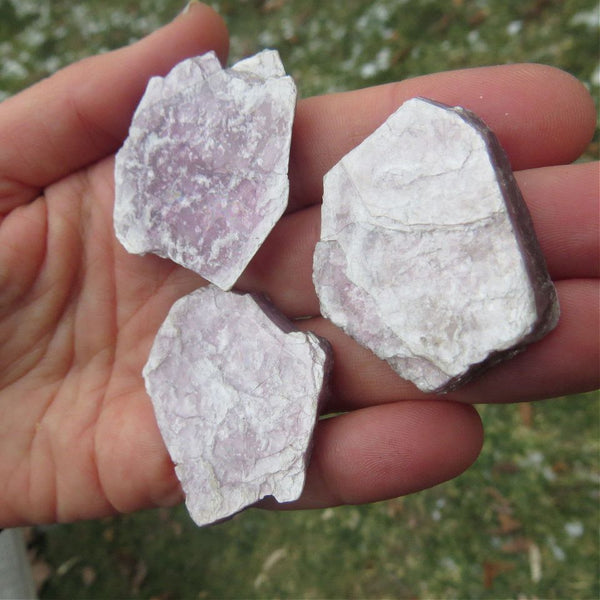 Lepidolite Stone Slice