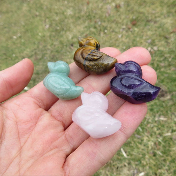 Crystal Duck Animal Figurines