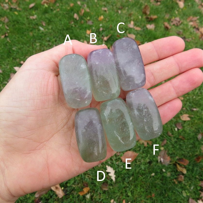 Medium Rainbow Fluorite Point | Rainbow Fluorite Crystal Point | Healing Crystals | orders Reiki Crystals | Colorful Crystal | Meditation Crystal