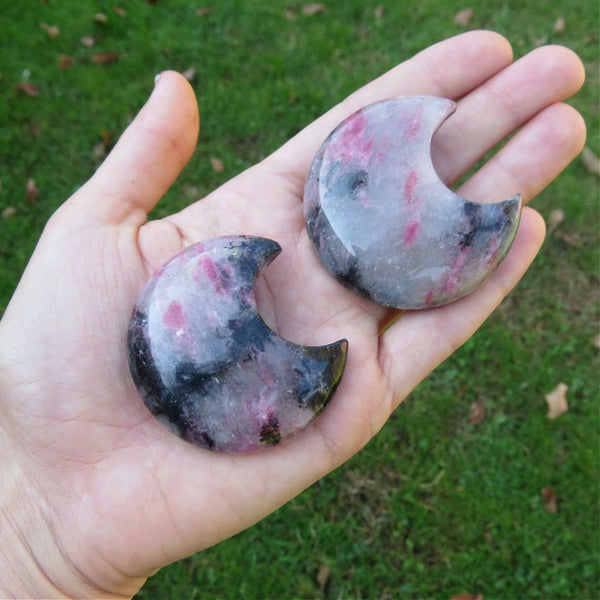 Rhodonite Crystal Moons