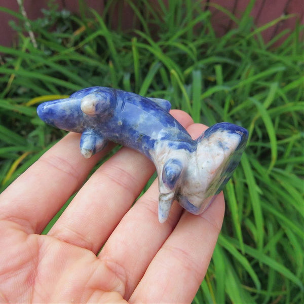 Sodalite Crystal Dolphin